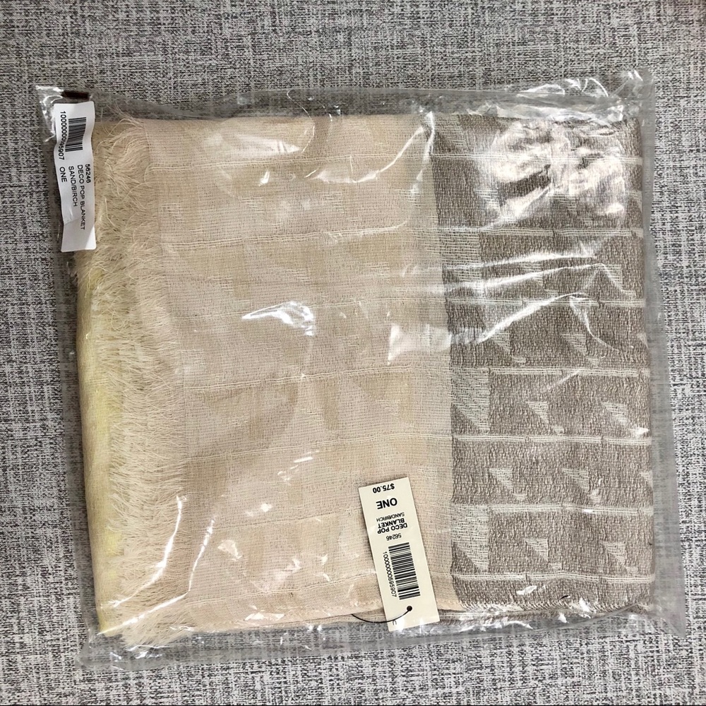 Aritzia Wilfred NWT Deco Pop Blanket Scarf - Picture 5 of 8